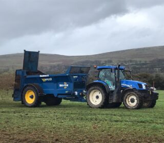 Harry West Rear Discharge Muck Spreader