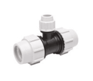 Plasson 7340 90° Reducing Tee