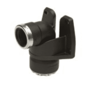 Plasson 1075 Pushfit Wall Plate Elbow PP