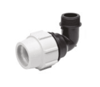 Plasson 7850 90° Elbow Male Offtake