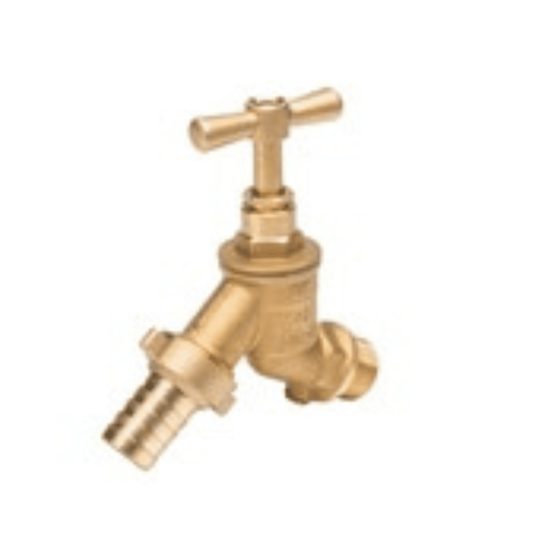 Plasson 9056 Bib Tap Hose Union DZR c/w Double Check Valve