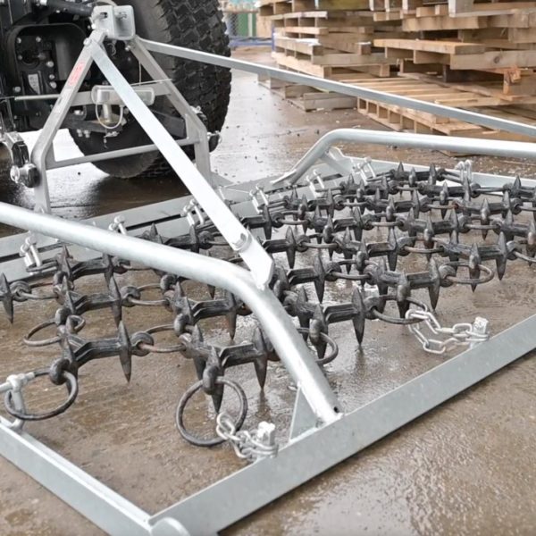 Ritchie 2.2m Mounted Grass Harrow for Compact Tractors - Image 6