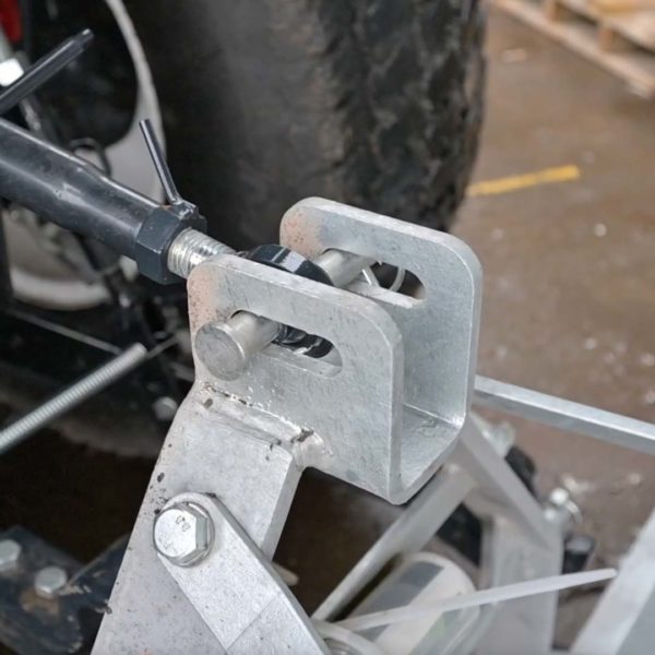 Ritchie 2.2m Mounted Grass Harrow for Compact Tractors - Image 2