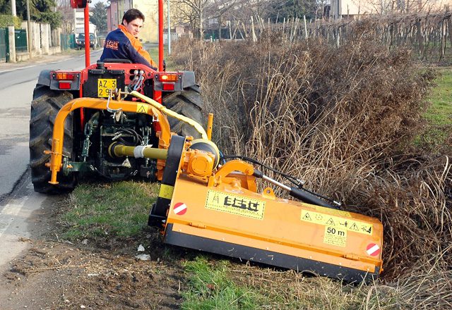 Teagle Flail Mowers and Mulchers - TA/K Compact Verge Mowers