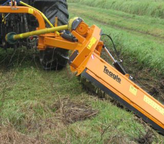 Teagle Flail Mowers and Mulchers - TA/PS Extra Reach Verge Mowers