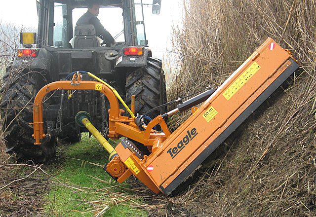 Teagle Flail Mowers and Mulchers - TA/PS Extra Reach Verge Mowers - Image 2