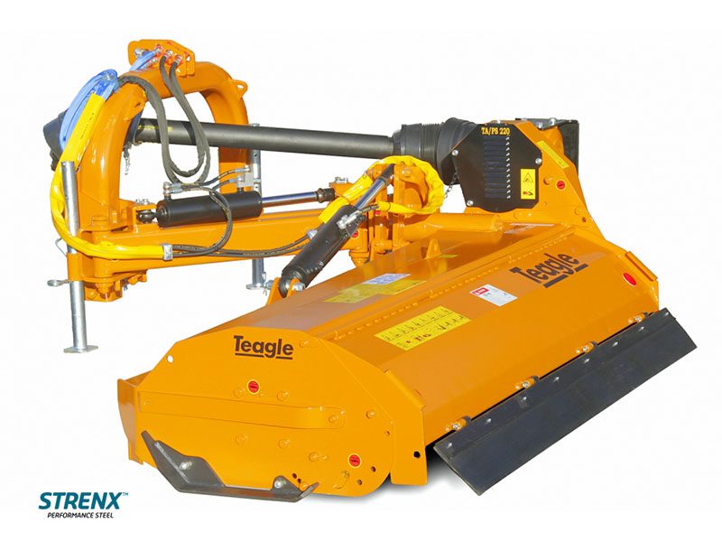 Teagle Flail Mowers and Mulchers - TA/PS Extra Reach Verge Mowers - Image 3