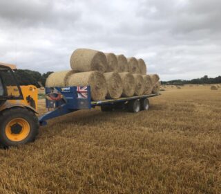 Harry West Trailers - Flatbed/Bale Trailer