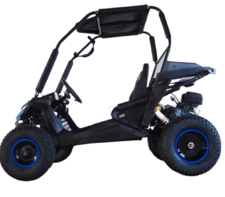 Quadzilla Twister Junior side-by-side. Colour: black