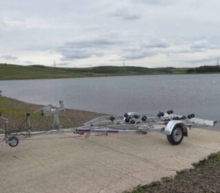 Indespension Roller Coaster Boat Trailer