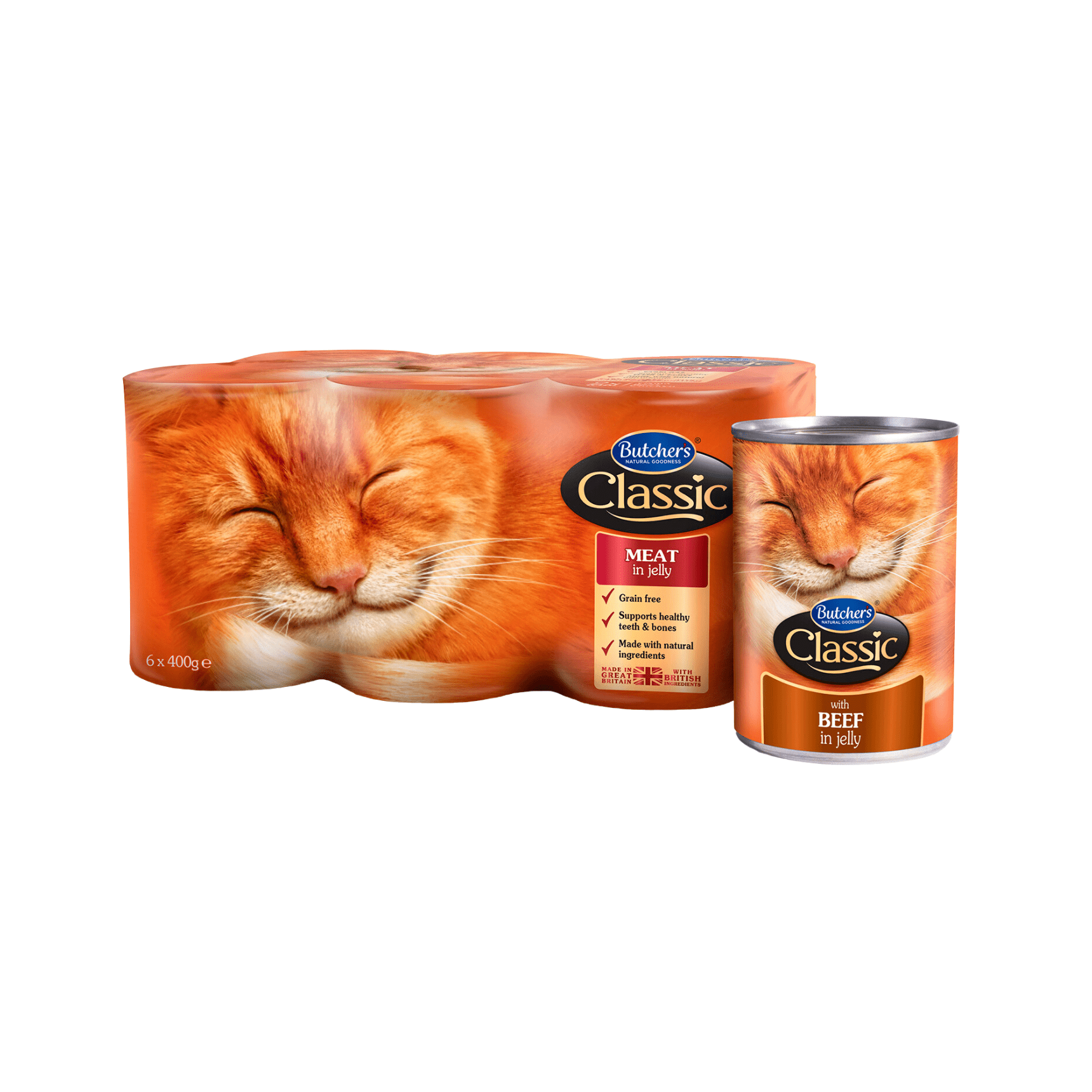 Butchers Classic Variety Meat in Jelly Cat Food