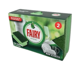 Fairy Dual Sponge Scourers