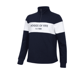 Hoggs of Fife Dumfries 1888 Ladies 1/4 Zip Sweatshirt