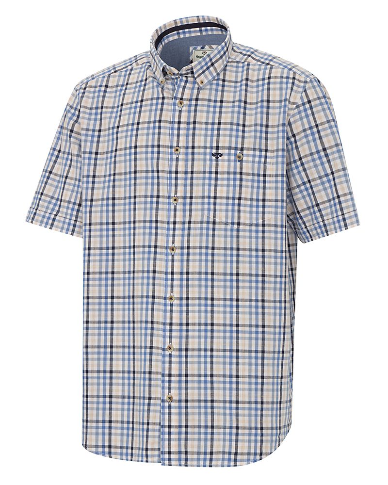 Hoggs of Fife Aberdour Short Sleeve Checked Shirt - Image 6