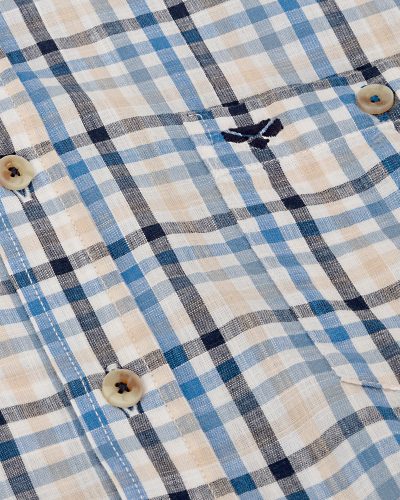 Hoggs of Fife Aberdour Short Sleeve Checked Shirt - Image 4