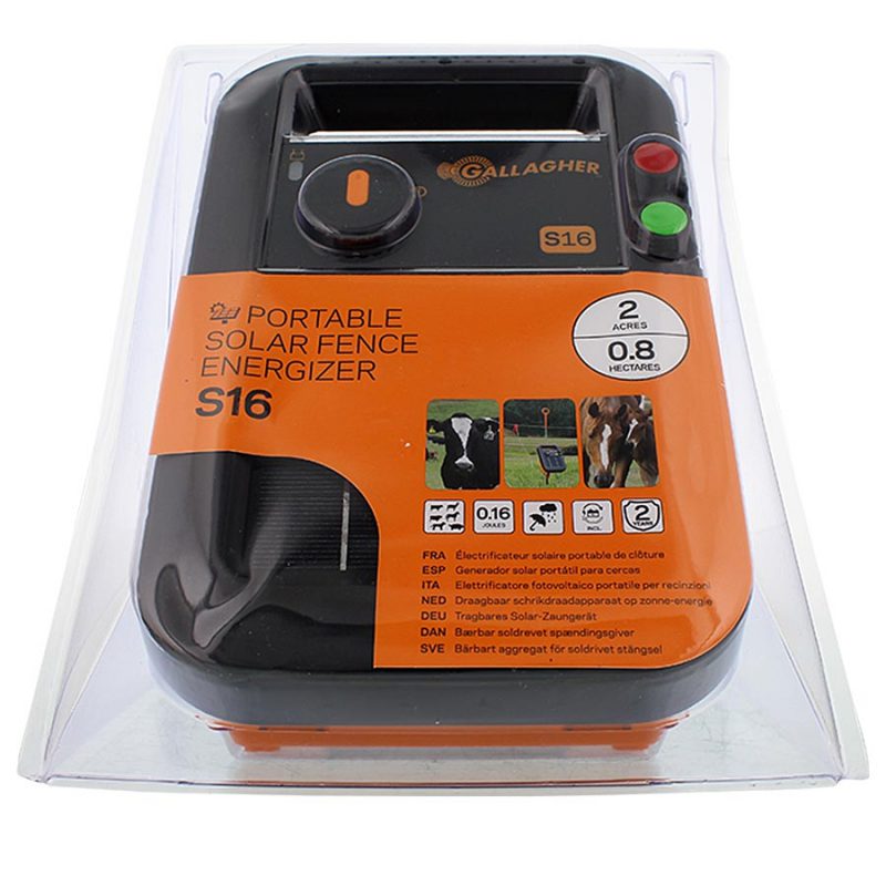 Gallagher S16 Solar Fence Energiser 341316 - Image 3