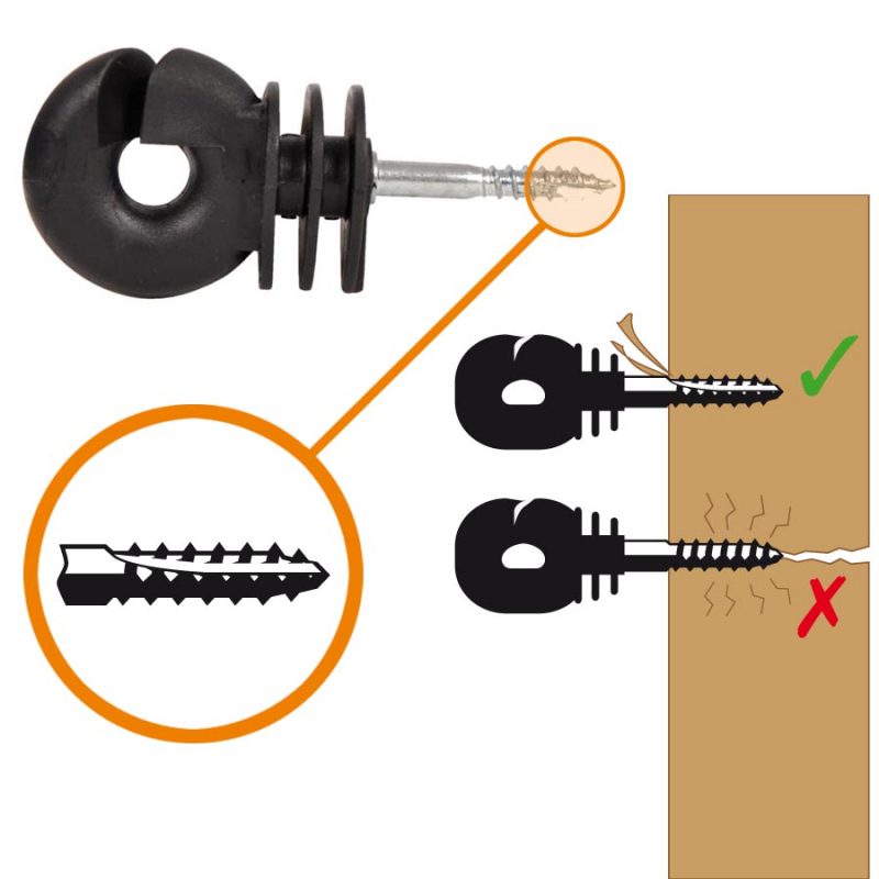 Gallagher Screw-in Insulator 004089 - Image 5