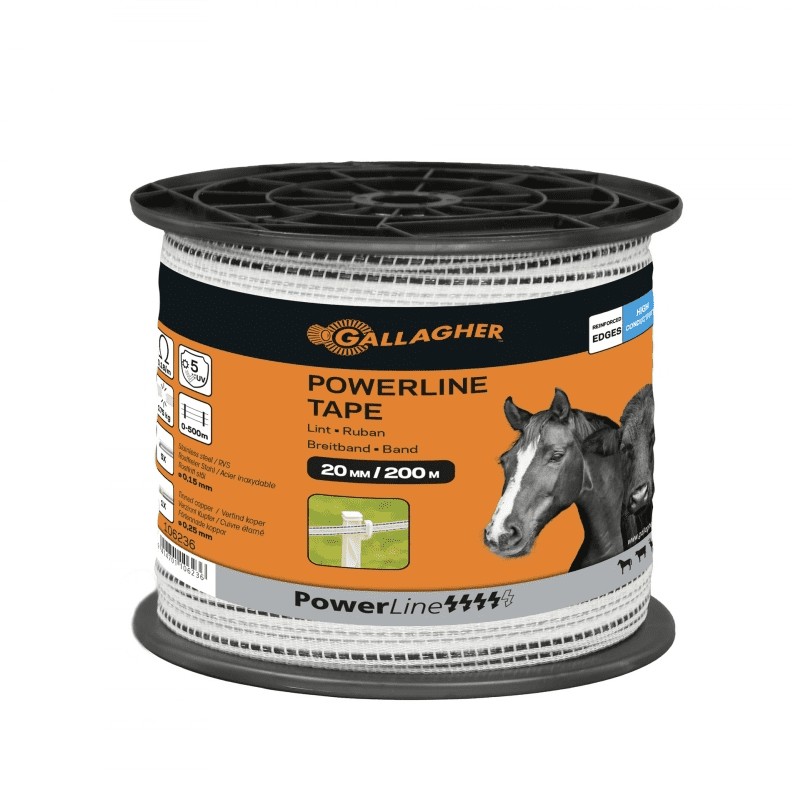 Gallagher PowerLine tape 20 mm 106236 - Image 4