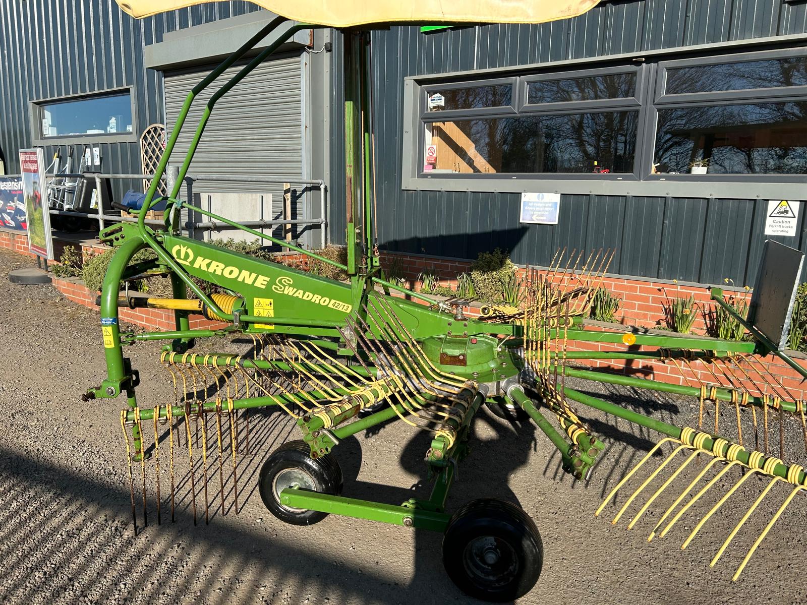 Krone Swadro 42/13 Single Rotor Rake - Martin Pears Engineering ...