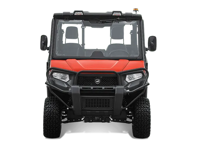 studio shot of Kioti K9 2410 UTV front on