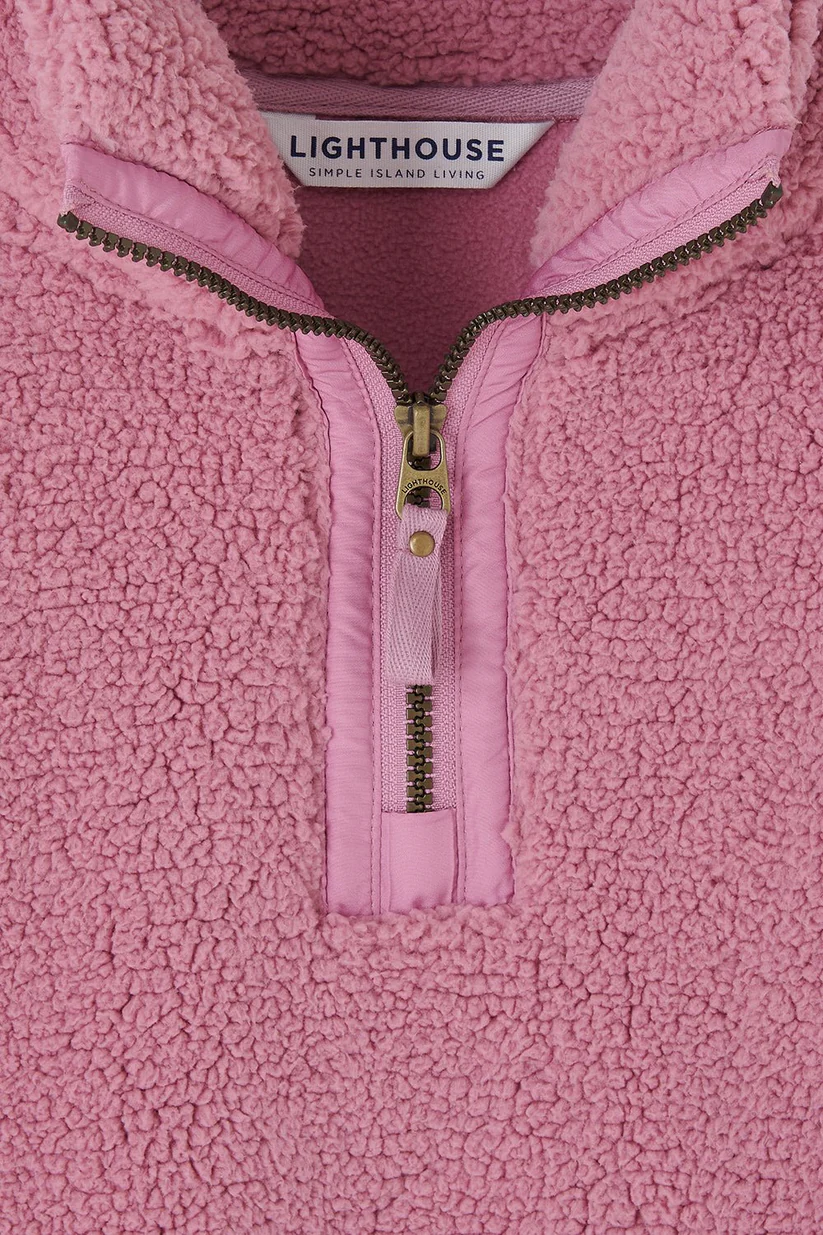 Lighthouse Coast Fleece - Wild Rose - Image 6