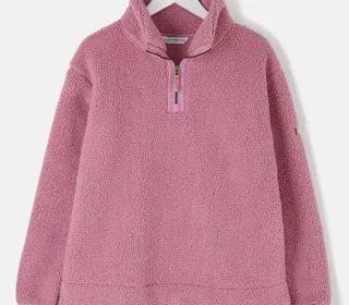 Lighthouse Coast Fleece - Wild Rose