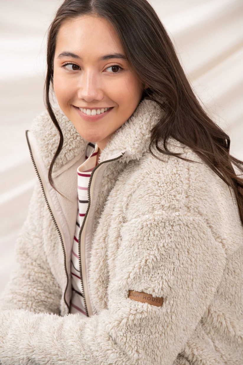 Lighthouse Cobh Fleece - Irish Cream - Image 4
