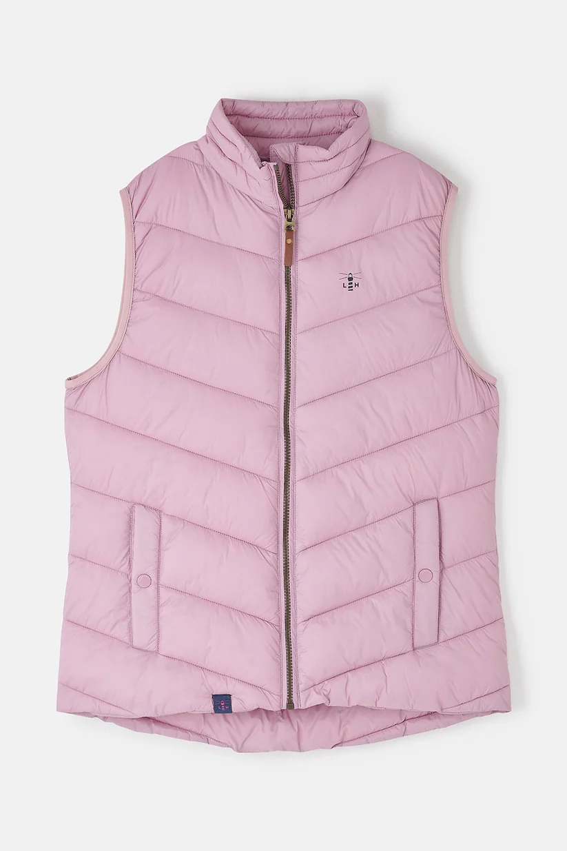 Lighthouse Laurel Gilet - Wild Rose