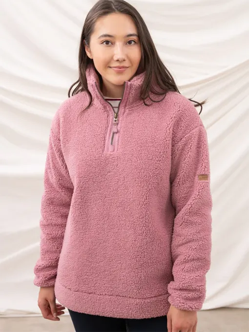 Lighthouse Coast Fleece (colour: wild rose)