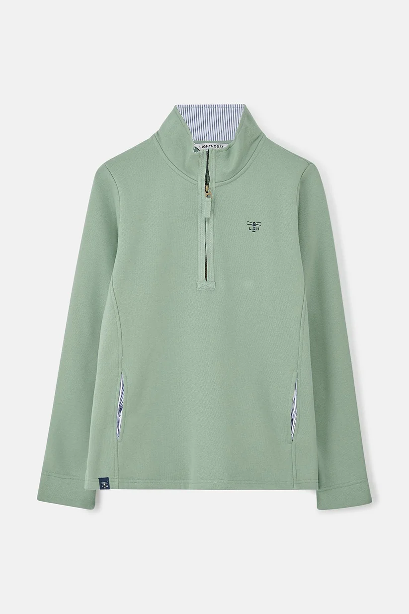 Lighthouse Shore Sweatshirt - Sage - Image 4