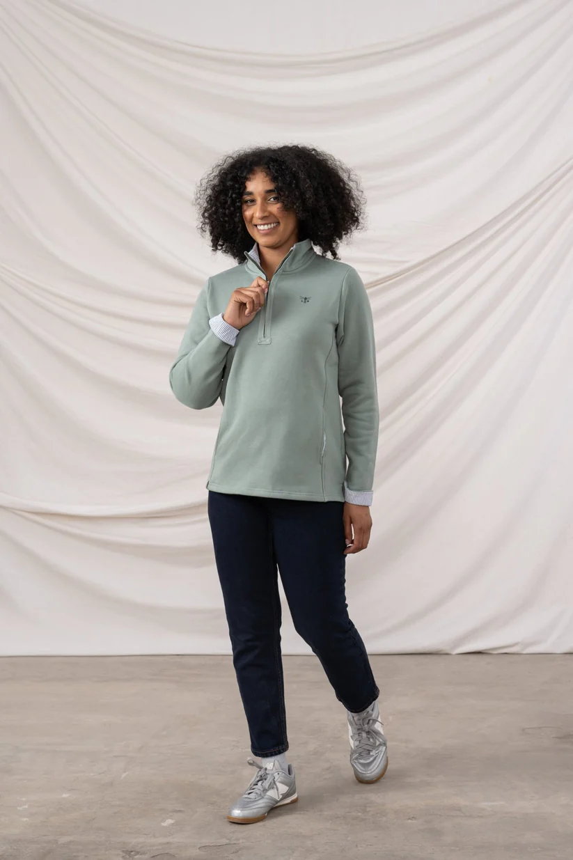 Lighthouse Shore Sweatshirt - Sage - Image 6