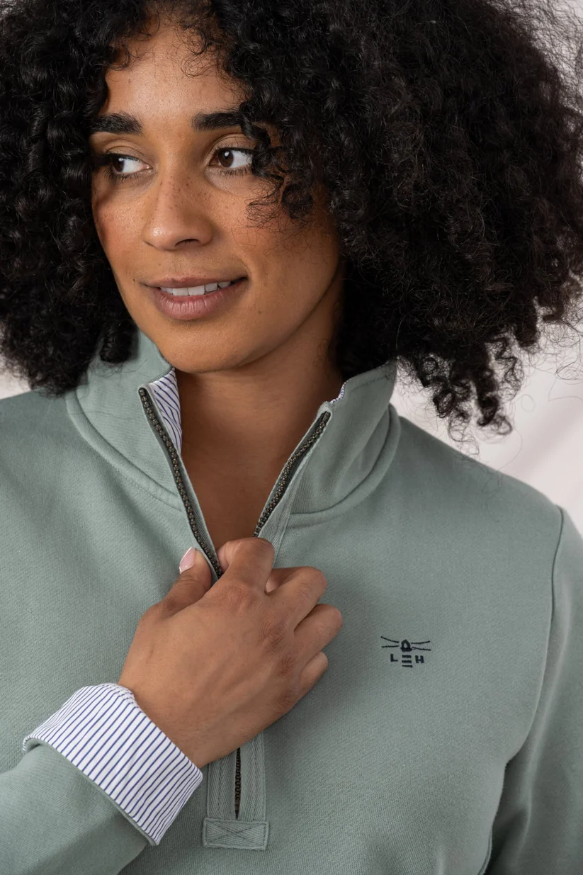 Lighthouse Shore Sweatshirt - Sage - Image 7