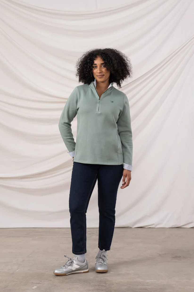Lighthouse Shore Sweatshirt - Sage - Image 8