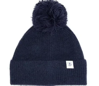 Lighthouse Hannah Bobble Hat - Navy