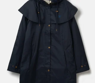 Lighthouse Outrider ¾ Length Coat in Navy