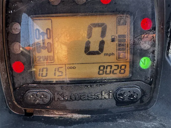 Kawasaki Mule Pro-DXT odometer