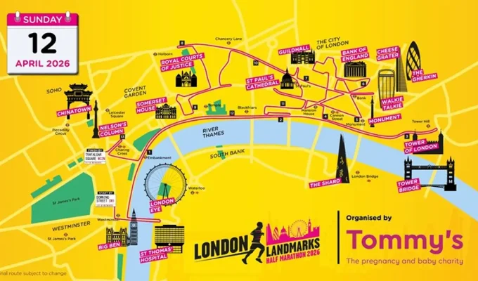 London Landmarks Half Marathon