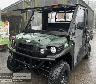 Kawasaki Mule DX with tip out windscreen