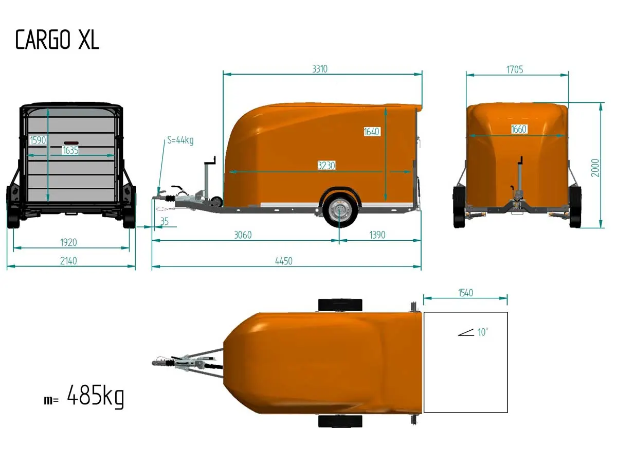 Debon Cargo XL: The Ultimate Aerodynamic Enclosed Trailer - Image 16
