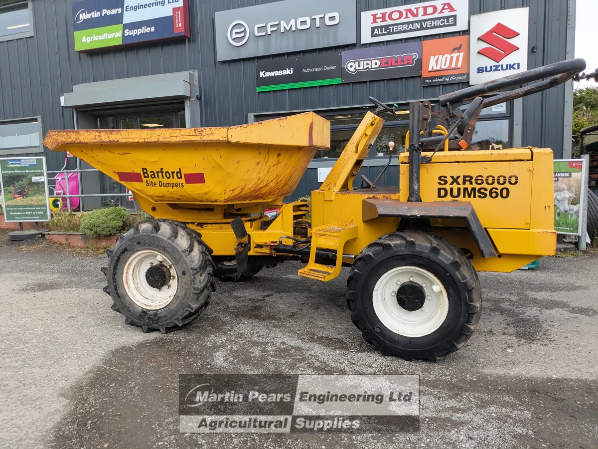 Barford SXR6000 Swivel Dumper