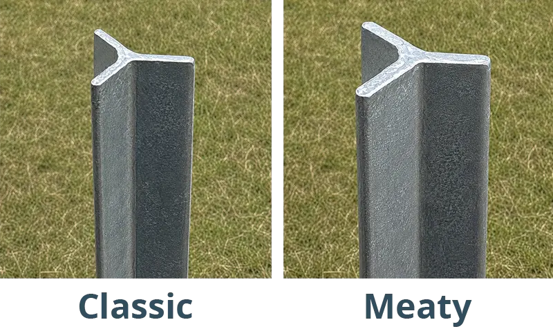 QuickClip Fencing Posts: Classic and Meaty (Heavy Duty)