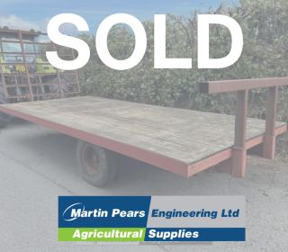 18' bale trailer now sold