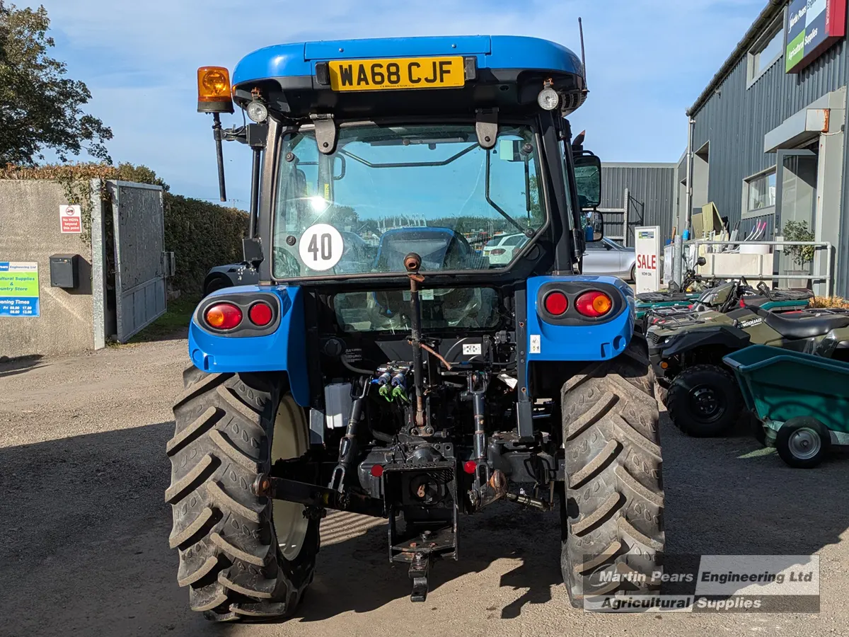Rear of New Holland T4.65 S