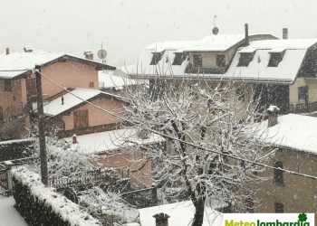 Neve in Lombardia.