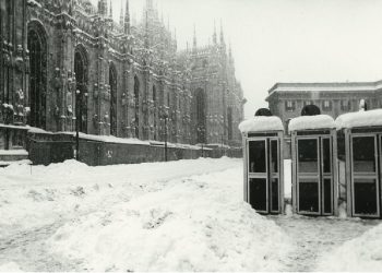 grande nevicata 1985 350x250 - La grande neve del febbraio 1985 in Lombardia. Foto di Milano