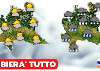lombardia previsioni meteo verso un cambiamento 350x250 - Meteo Lombardia, grande pioggia. Inizia a nevicare sulle Alpi a quote medie