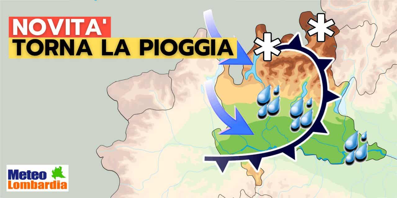 lombardia previsioni meteo torna la pioggia 32 - Meteo Lombardia 10 giorni: c'è una novità importante, i dettagli