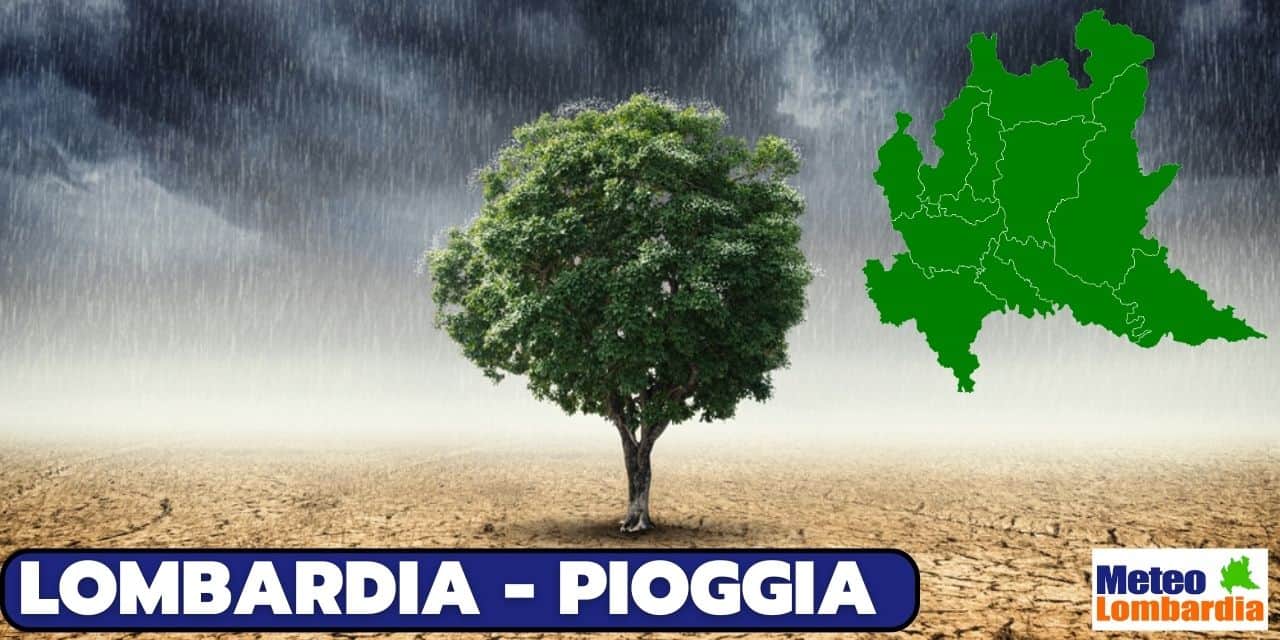 lombardia meteo piogge 3223 - Meteo Lombardia: previsioni Allarmanti, Siccità sempre più grave! Ecco quando ne usciremo