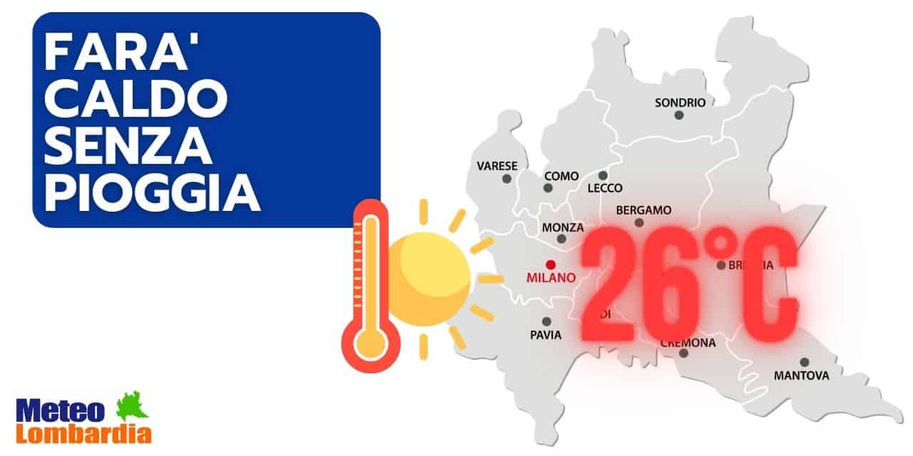 meteo lombardia con ondata di caldo - Nuova data per l'accensione dei termosifoni a Milano: tutte le informazioni utili