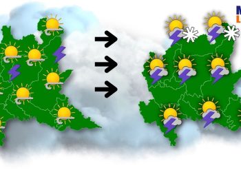 meteo lombardia previsioni emesse il 22 04 2023 350x250 - Meteo Lombardia: adesso c'è una data ufficiale per l'arrivo di sole e caldo